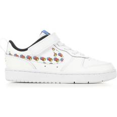 Zapatillas Nike Court Borough Low 2 SE PS - White/Multi/Imperial Blue