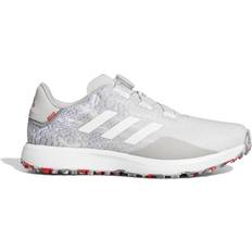 Fast Lacing System Golf Shoes Adidas S2G Boa Wide Spikeless M - Grey Two/Cloud White