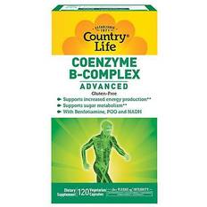 Country Life Coenzyme B-Complex Advanced 120 Vegetarian Capsules