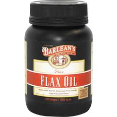 Barlean's Pure Flax Oil 1000 mg 100 Softgels