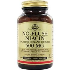 Niacin no flush Solgar No-Flush Niacin 500 mg. 100 Vegetarian Capsules 100 pcs