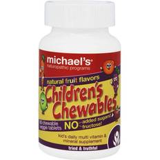 Vitamins & Supplements Michael's Naturopathic Programs Children's Chewables Daily Multi-Vitamin Natural Fruit 60 Chewables