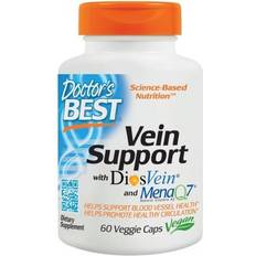 Menaq7 Doctor's Best Vein Support featuring DiosVein and MenaQ7 60 Veggie Caps