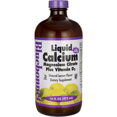 Liquid Calcium Magnesium Citrate Plus Vitamin D3 Natural Lemon 16 fl oz
