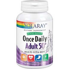 Solaray Once Daily Adults 50 Multi-Vita-Min 90 Vegetarian Capsules 90 pcs