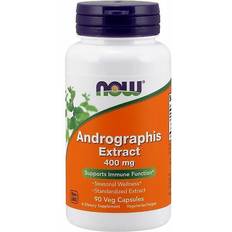 Andrographis kosttilskud Now Foods Andrographis Extract, 400mg 90 vcaps