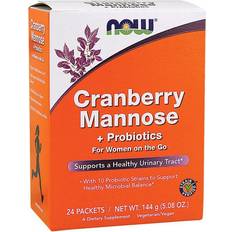 Vitamins & Supplements Now Foods Cranberry Mannose & Probiotics 24 Packets