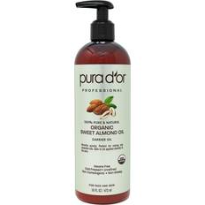 Pura d'or Organic Sweet Almond Oil 16 fl oz