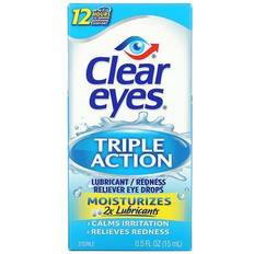Clear eyes Triple Action Lubricant/Redness Reliever Eye Drops