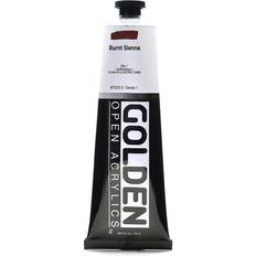 Golden OPEN Acrylic Colors burnt sienna 5 oz. tube