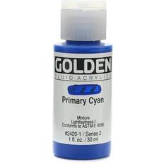 Golden Fluid Acrylics primary cyan 1 oz