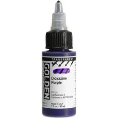 Golden High Flow Acrylics transparent dioxazine purple 1 oz