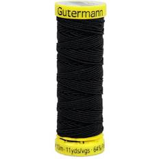 Gutermann Elastic Thread 11yd-Black