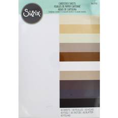 Sizzix 60Pk Cardstock Neutrals