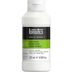 White Paint Mediums Liquitex Acrylic Satin Medium 8 oz