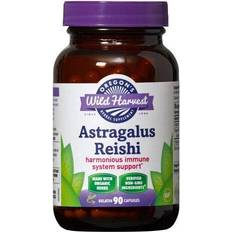 Astragalus Oregon's Wild Harvest Organic Astragalus Reishi 90 Gelatin Capsules