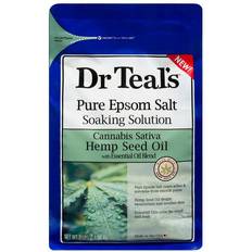 Dr Teal's Pure Epsom Salt Soaking Solution Calm & Balance with Hemp Seed Oil 1360g