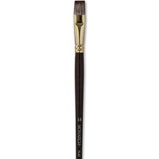 Brushes Winsor & Newton Monarch Brushes 14 flat long handle