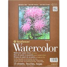 Strathmore 400 Series Watercolor Pad 9 in. x 12 in. block of 15