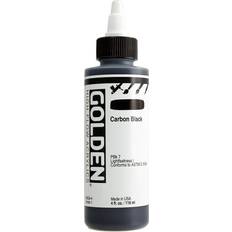 Golden Guld Akrylfärger Golden HF 119ml Carbon Black 8524