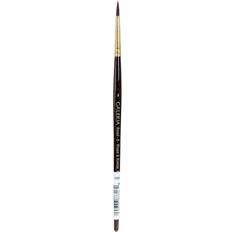 Brown Painting Accessories Winsor & Newton Galeria Short Handled Brushes round 4