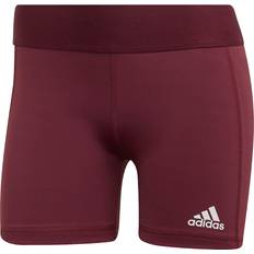 Adidas Techfit Volleyball Shorts Women - Team Maroon/White