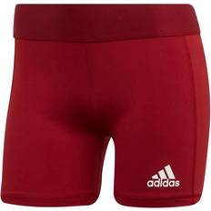 Adidas Techfit Volleyball Shorts Women - Team Colleg Burgundy/White