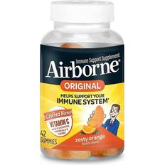 Airborne Original Immune Support Gummies Zesty Orange 42