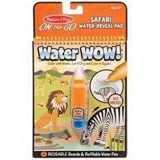 Animal Livres de Coloriage Melissa & Doug Water Wow! Safari Water Reveal Pad on the Go Travel Activity