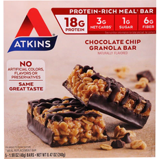 Atkins Protein Meal Bar Chocolate Chip Granola 48g 5 Stk.