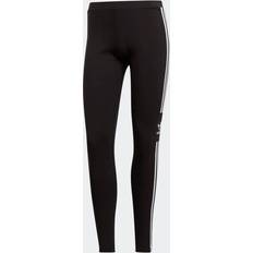 Stripes Tights Loungewear Trefoil Tights - Black