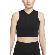 Nike Pro Dri-FIT Cropped Tank Women - Black/White