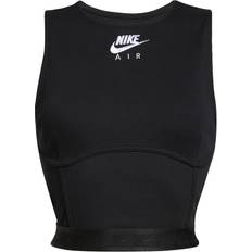 Nike Women's Air Ribbed Tank - Black/White