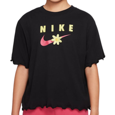 Volanger T-shirts Barnkläder Nike Older Kid's Sportswear T-shirt - Black (DO1351-010)