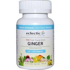 Eclectic Institute Raw Ginger 395 mg 90 VegCaps 90 pcs