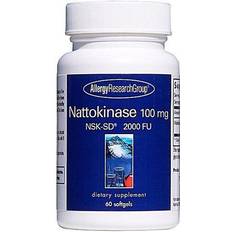 Allergy Research Group Nattokinase 100 mg 60 Softgels 60 pcs