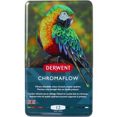 Keltainen Taide ja Käsityöt Derwent Chromaflow 12 pcs