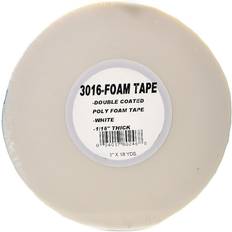 Pro Tapes Foam Tape, 1/16" 1" x 648" White