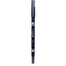 Black Brush Pens Tombow Dual End Brush Pen lamp black N25