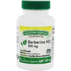 Health Thru Nutrition Berberine HCL Healthy Glucose Metabolism 500 mg. 60 Vegetable Capsule(s)