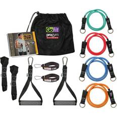 Rubber Resistance Bands GoFit Progym Extreme Training Kit