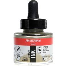 Amsterdam acrylic Amsterdam Acrylic Ink Bottle Pewter 30ml