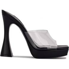 Nine West Ansel Platform - Clear/Black