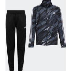 Adidas S Tracksuits Adidas Colorblock Tricot Track Set - Black (GA3861)