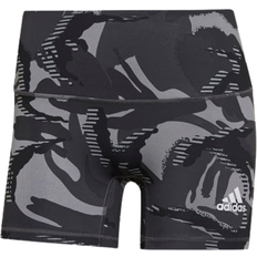 Multicolored Tights Adidas Volleyball 4-Inch Camo Short Tights Women - Grey/Black/White