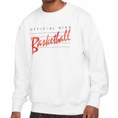 Basket Tröjor Nike Dri-FIT Standard Issue Basketball Sweatshirt Men - Birch Heather/Pale Ivory