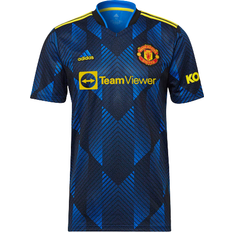 Manchester united 21 22 adidas Manchester United 21/22 Third Jersey Men - Glow Blue