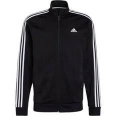 Adidas big and tall adidas Essentials Warm-Up 3-Stripes Track Jacket Men - Black/White