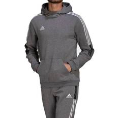 adidas Tiro 21 Sweat Hoodie - Grey Four Mel-Sld