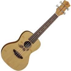 Concert ukulele Luna Bamboo Natural Concert Ukulele